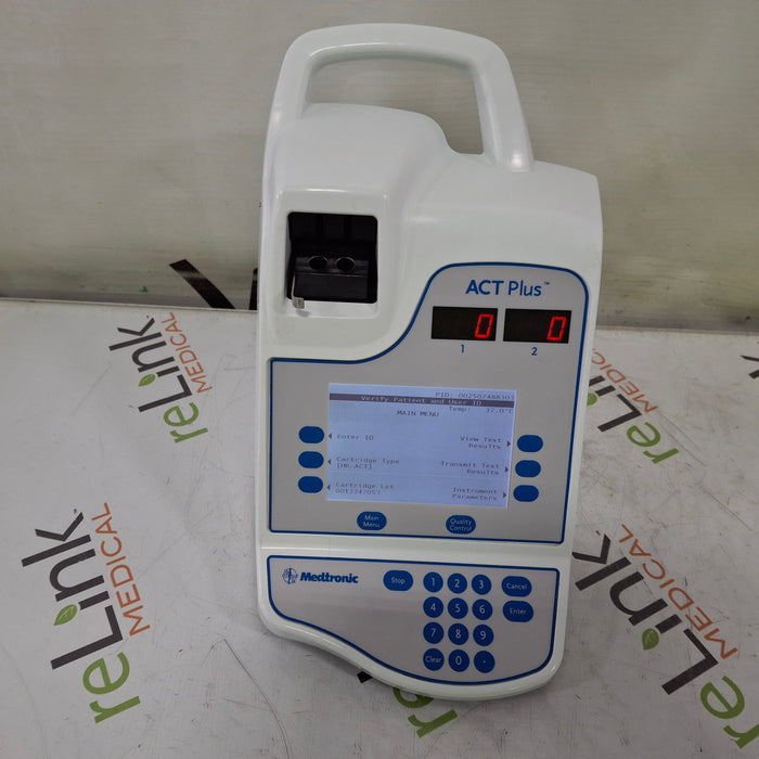 Medtronic Medtronic ACT Plus Automated Coagulation Timer Perfusion reLink Medical