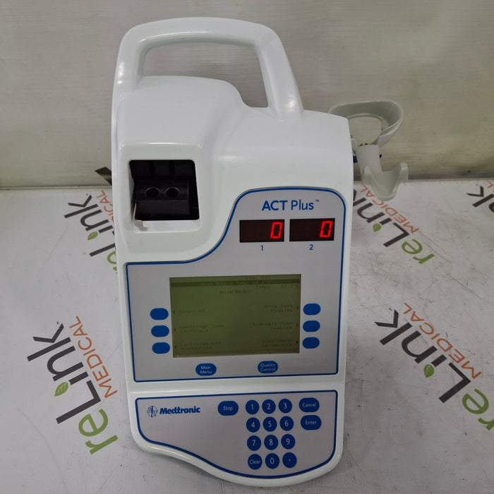 Medtronic Medtronic ACT Plus Automated Coagulation Timer Perfusion reLink Medical