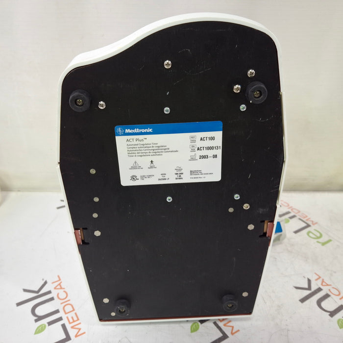 Medtronic Medtronic ACT Plus Automated Coagulation Timer Perfusion reLink Medical