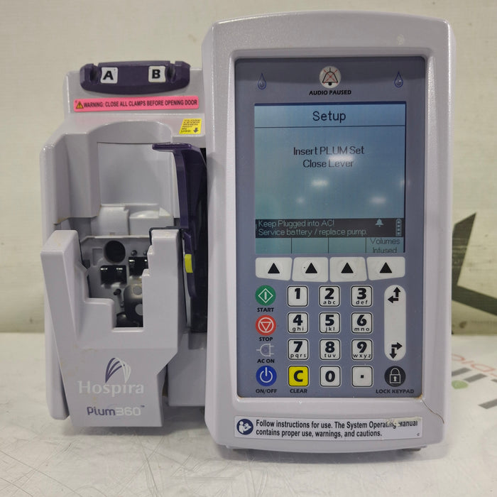 Hospira Hospira Plum 360 Infusion Pump Infusion Pump reLink Medical