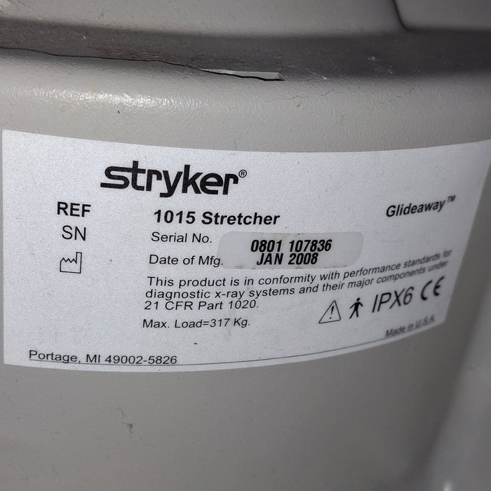 Stryker 1015 Big Wheel Glideaway Stretcher