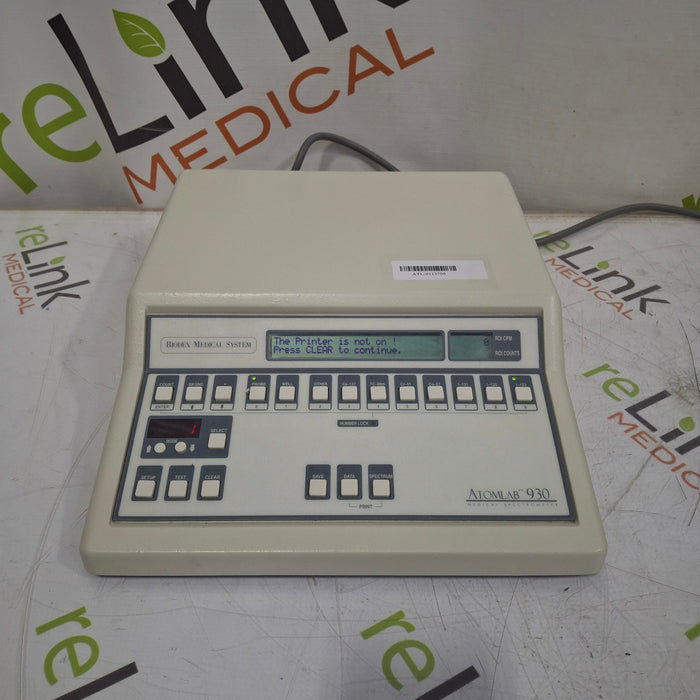 Biodex Biodex Atomlab 930 Thyroid Uptake System Nuclear Medicine reLink Medical