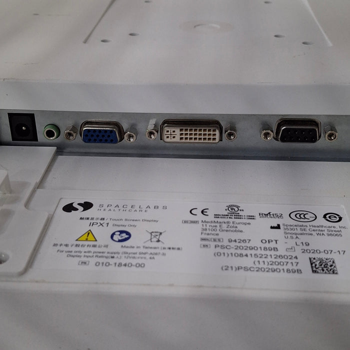 Spacelabs Healthcare Xprezzon 94267 Opt-19 Patient Monitor