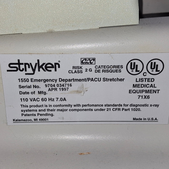 Stryker 1550 Stretcher