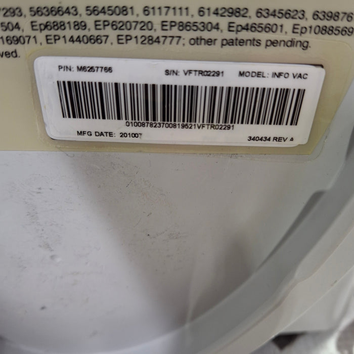 KCI KCI INFOV.A.C. Negative Pressure Wound Therapy System Surgical Equipment reLink Medical