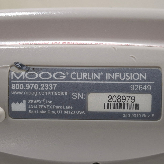 Moog Medical Moog Medical Curlin Painsmart IOD Ambulatory Infusion Pump Infusion Pump reLink Medical