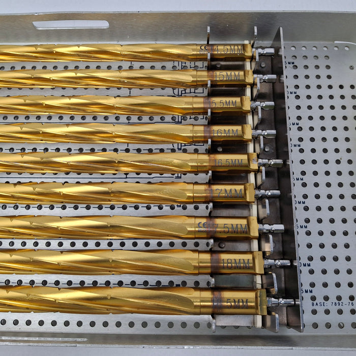 Zimmer Zimmer VerSys M/L Taper Hip Prosthesis IM Reamers Surgical Instruments reLink Medical