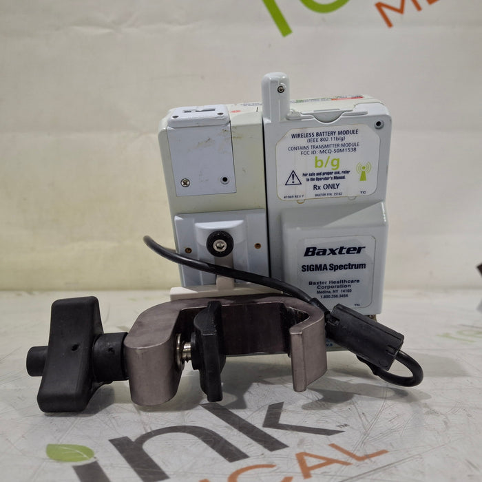 Baxter Baxter Sigma Spectrum 6.02.07 with B/G Battery Infusion Pump Infusion Pump reLink Medical