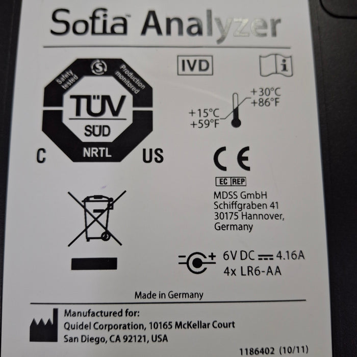Quidel Quidel Sofia Immunoassay Analyzer Clinical Lab reLink Medical