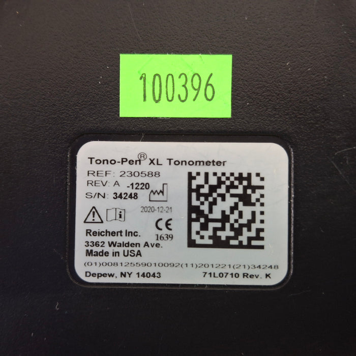 Reichert Tono-Pen XL Applanation Tonometer