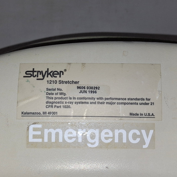 Stryker 1210 Stretcher