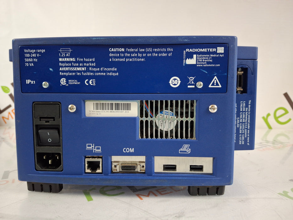 Tina Tina TCM4 Radiometer Blood Gas Analyzer Patient Monitors reLink Medical
