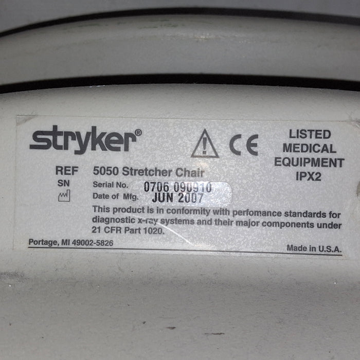 Stryker Stryker 5050 Stretcher Chair Gurney Patient Transport Beds & Stretchers reLink Medical