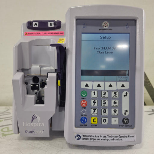 Hospira Hospira Plum 360 Infusion Pump Infusion Pump reLink Medical