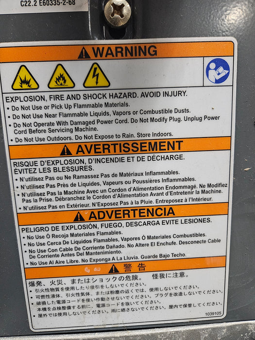 Nobles SpeedScrub 15 Walk-Behind Floor Scrubber