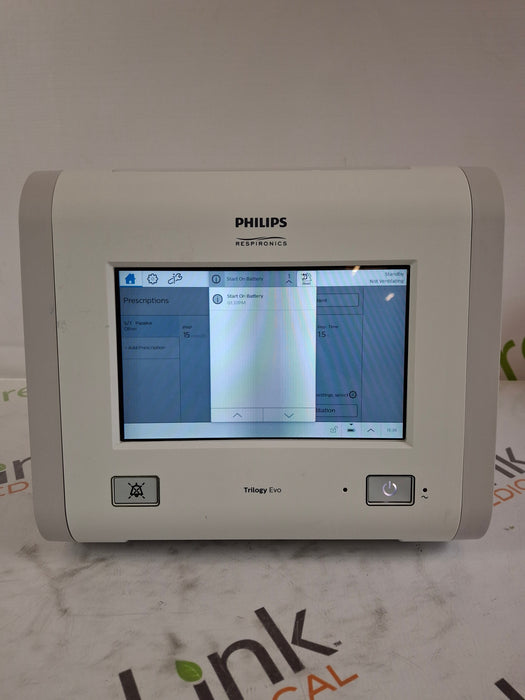 Respironics Respironics Trilogy Evo Ventilator Respiratory reLink Medical