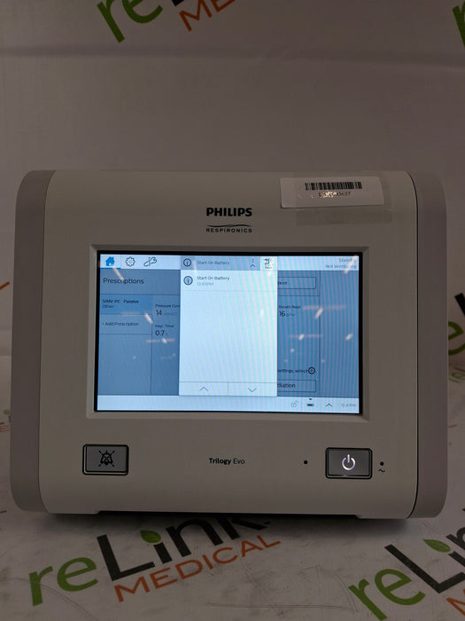 Respironics Respironics Trilogy Evo Ventilator Respiratory reLink Medical