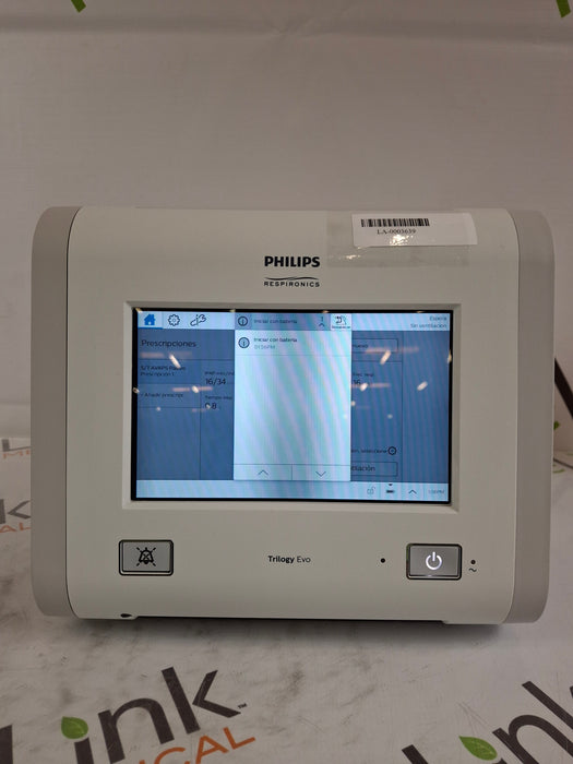 Respironics Respironics Trilogy Evo Ventilator Respiratory reLink Medical