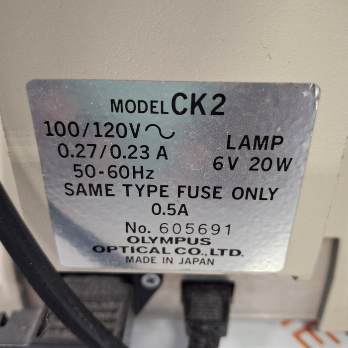 Olympus Olympus CK2 Phase Contrast Microscope Lab Microscopes reLink Medical