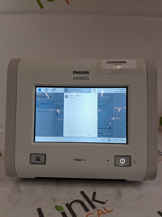 Respironics Respironics Trilogy Evo Ventilator Respiratory reLink Medical