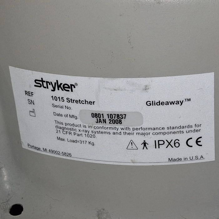 Stryker Stryker 1015 Big Wheel Glideaway Stretcher Beds & Stretchers reLink Medical