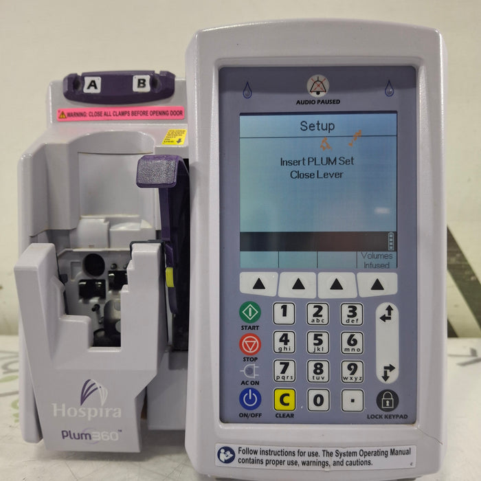 Hospira Hospira Plum 360 Infusion Pump Infusion Pump reLink Medical