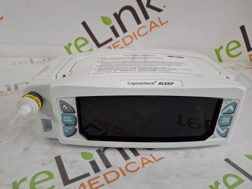 Smiths Medical Smiths Medical 9004 Capnocheck SLEEP Capnograph SpO2 CO2 Patient Monitors Patient Monitors reLink Medical