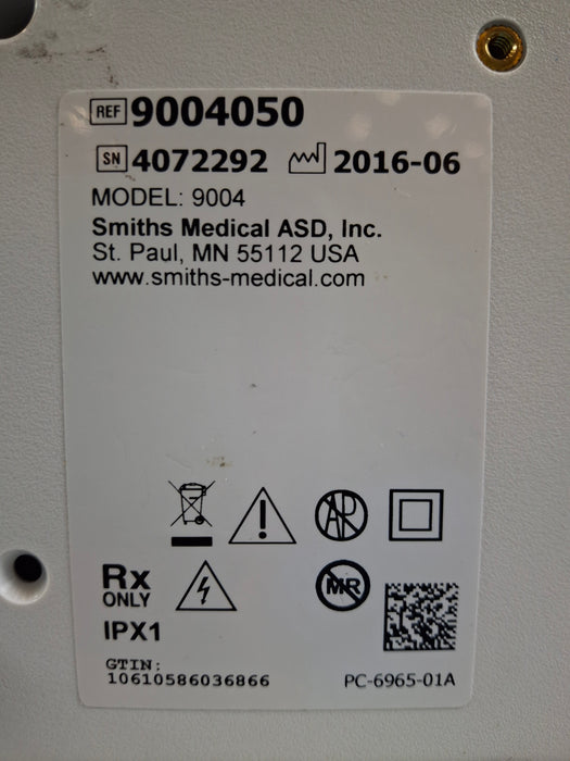 Smiths Medical Smiths Medical 9004 Capnocheck SLEEP Capnograph SpO2 CO2 Patient Monitors Patient Monitors reLink Medical