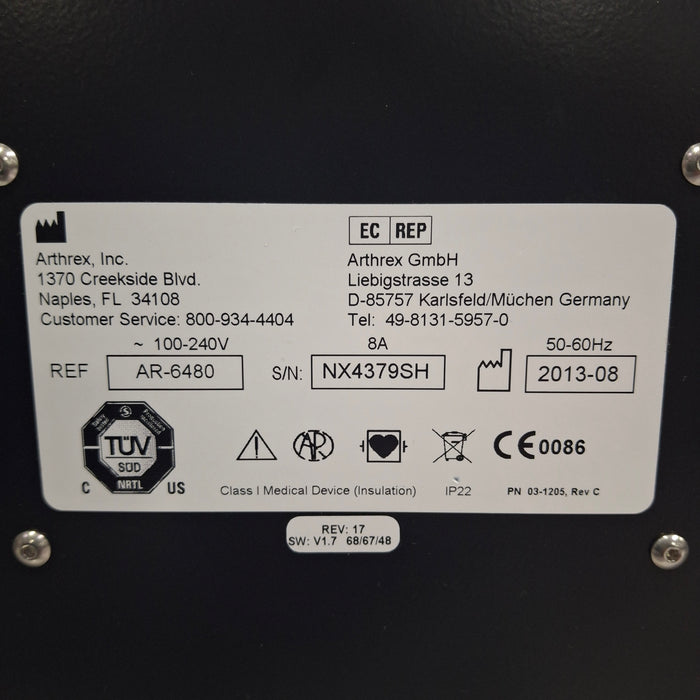 Arthrex Arthrex AR-6480 DualWave Arthroscopy Pump Rigid Endoscopy reLink Medical