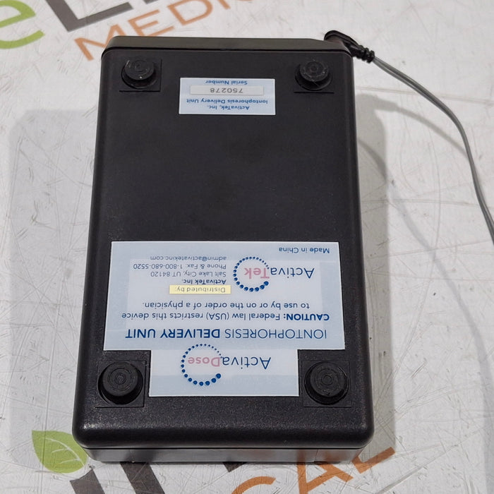 ActivaTek, Inc. ActivaDose Iontophoresis Delivery Unit