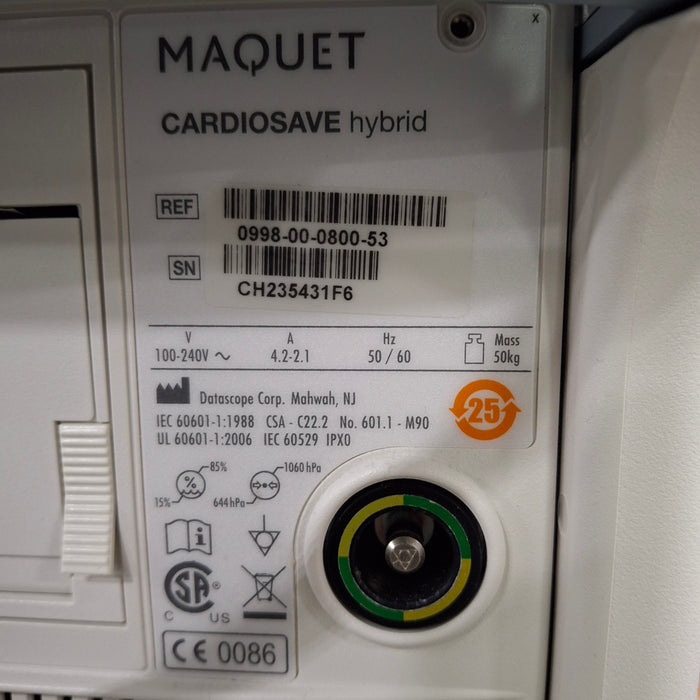 Maquet Maquet Cardiosave Hybrid IABP Datascope Pump Perfusion reLink Medical