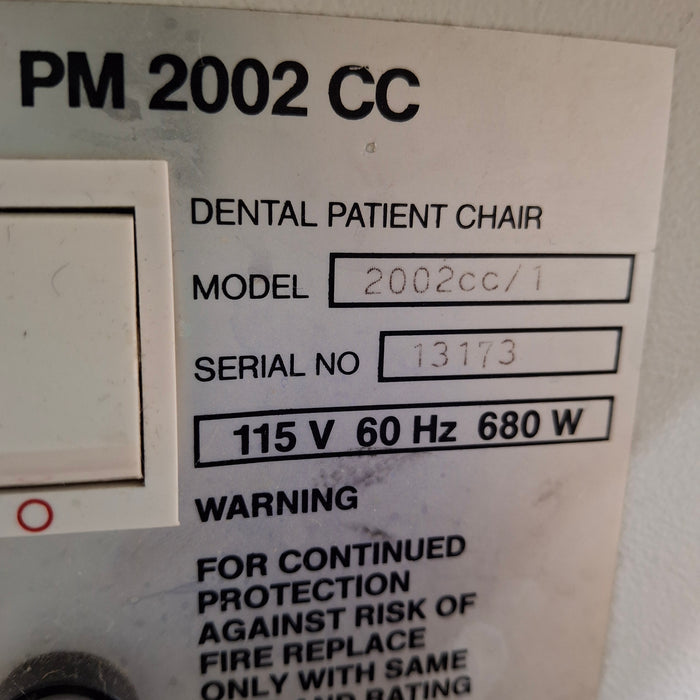Planmeca PM 2002 CC Dental Chair
