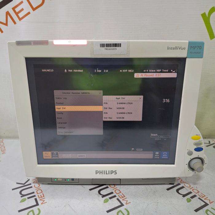 Philips IntelliVue MP70 - Neonatal Patient Monitor