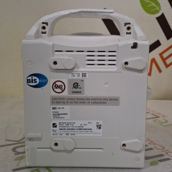 Nihon Kohden Nihon Kohden BSM-1753 Life Scope PT Transport Patient Monitor Patient Monitors reLink Medical