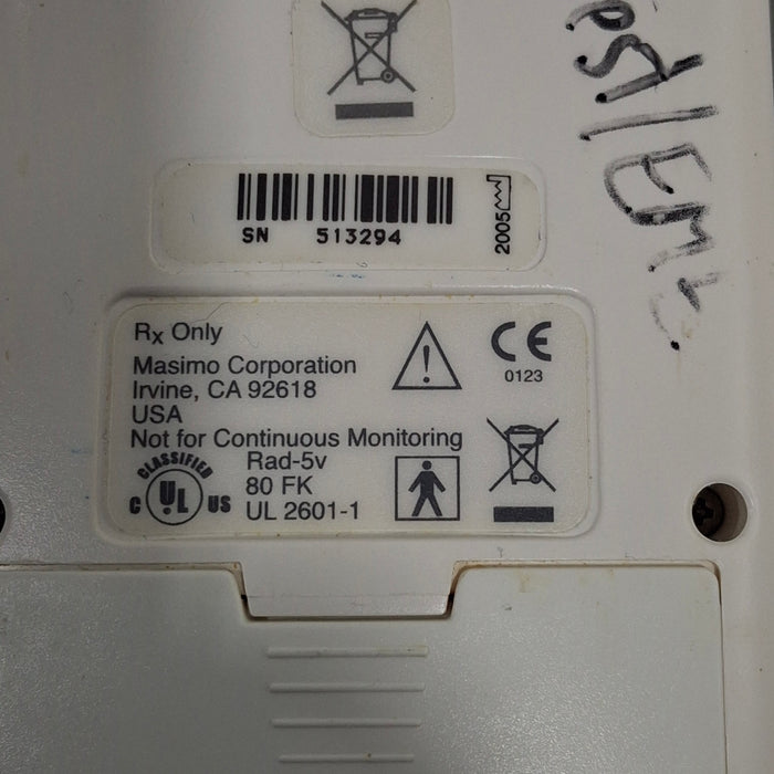 Masimo Masimo Rad-5v Handheld Pulse Oximeter Medical Patient Monitors reLink Medical