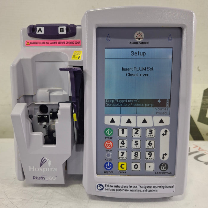 Hospira Hospira Plum 360 Infusion Pump Infusion Pump reLink Medical