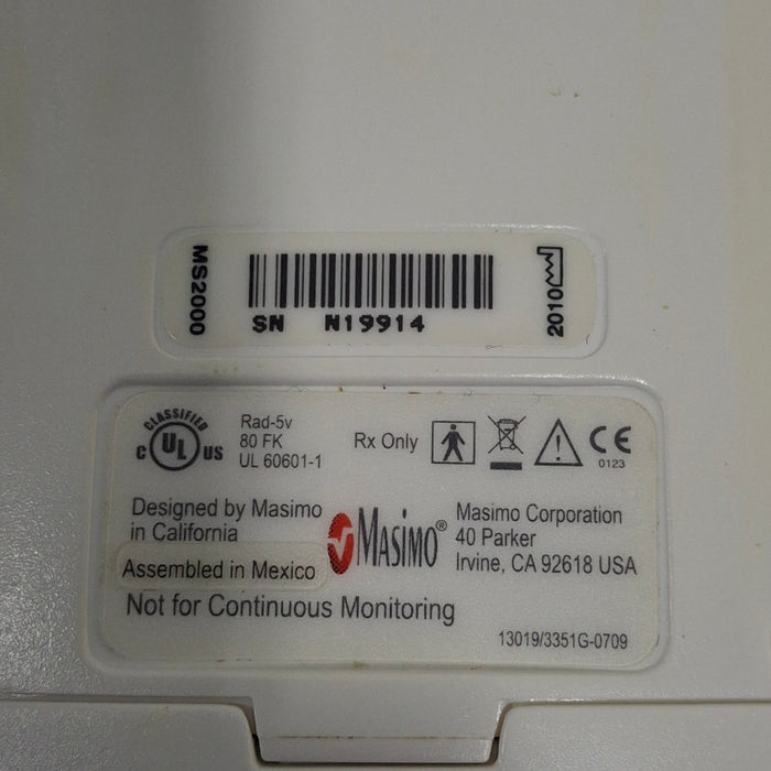 Masimo Masimo Rad-5v Handheld Pulse Oximeter Medical Patient Monitors reLink Medical