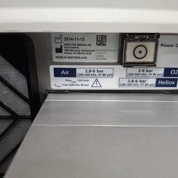 Hamilton Medical Inc Hamilton Medical Inc G5 Ventilator Respiratory reLink Medical