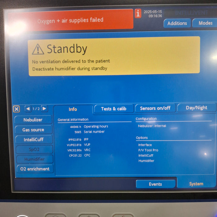 Hamilton Medical Inc Hamilton Medical Inc G5 Ventilator Respiratory reLink Medical