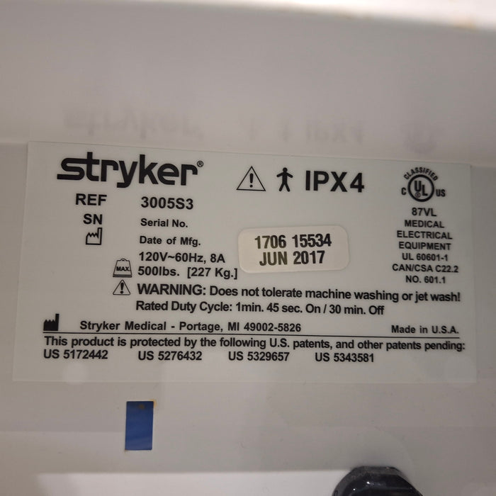 Stryker Secure III 3005 Hospital Bed