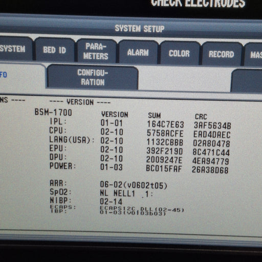 Nihon Kohden Nihon Kohden BSM-1753 Life Scope PT Transport Patient Monitor Patient Monitors reLink Medical