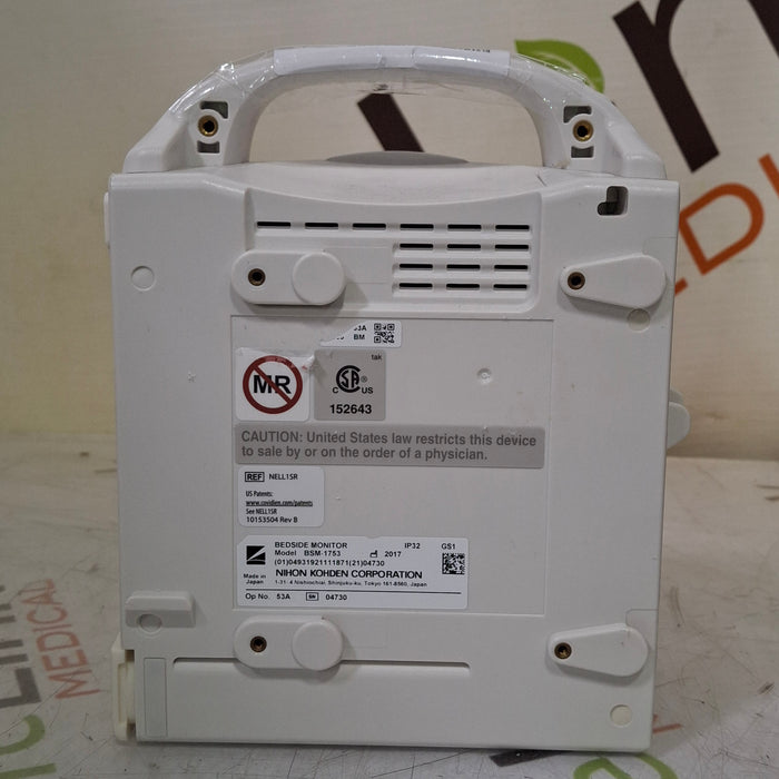 Nihon Kohden Nihon Kohden BSM-1753 Life Scope PT Transport Patient Monitor Patient Monitors reLink Medical