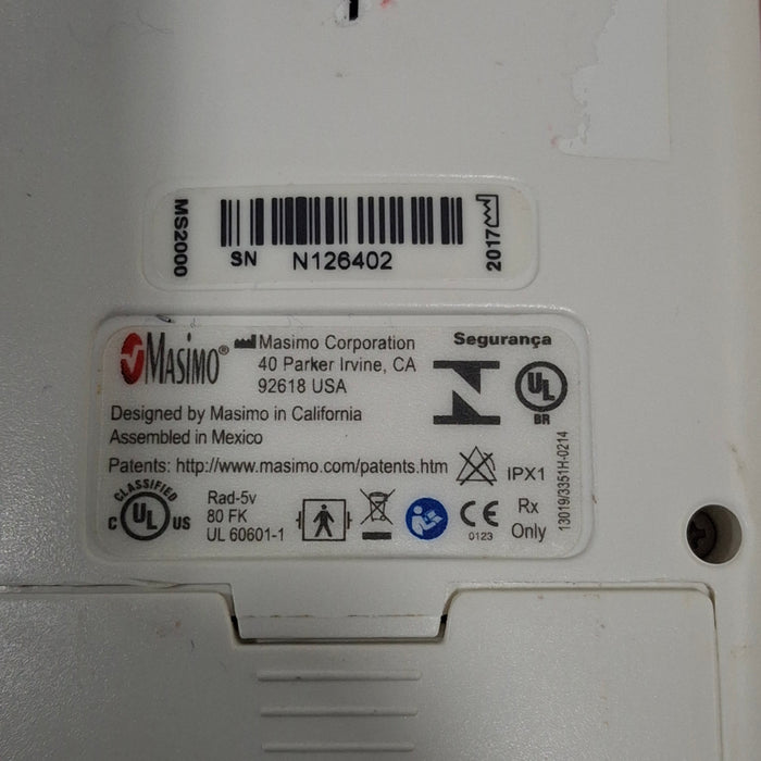 Masimo Rad-5v Handheld Pulse Oximeter Medical