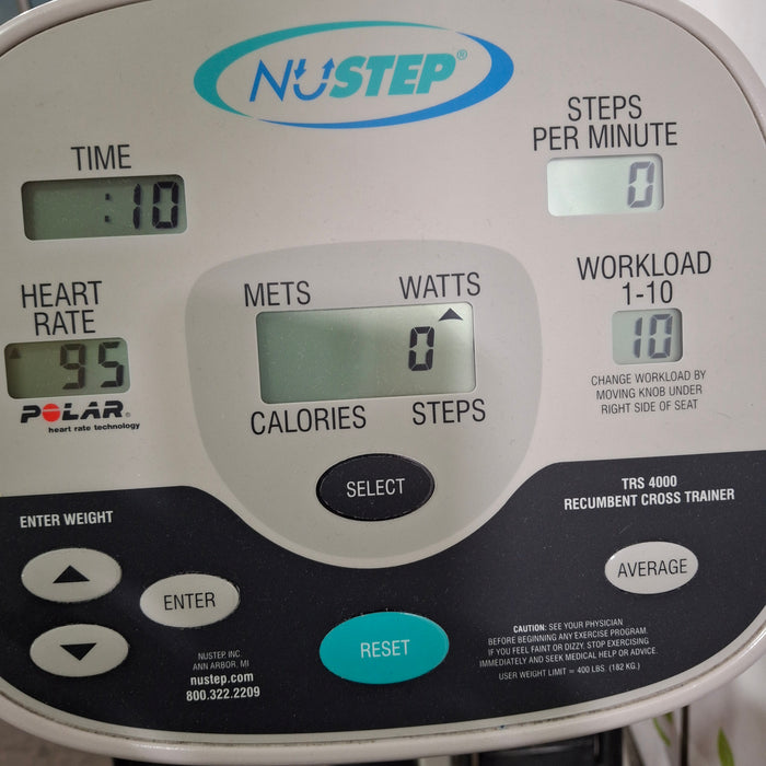 NuStep, Inc. NuStep, Inc. TRS 4000 Recumbent Cross Trainer Fitness and Rehab Equipment reLink Medical