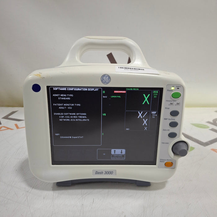 GE Healthcare GE Healthcare Dash 3000 - Masimo SpO2 Patient Monitor Patient Monitors reLink Medical