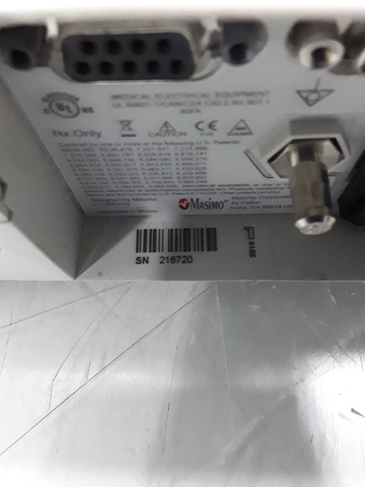 Masimo Masimo Radical 7 Pulse Oximeter w/ Base Patient Monitors reLink Medical