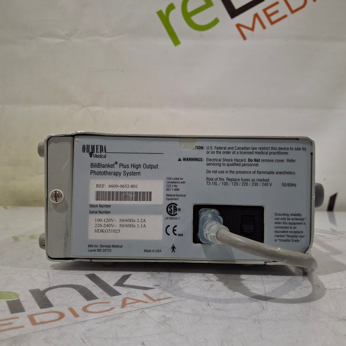 Ohmeda Medical Ohmeda Medical BiliBlanket Plus Phototherapy System Infant Warmers and Incubators reLink Medical