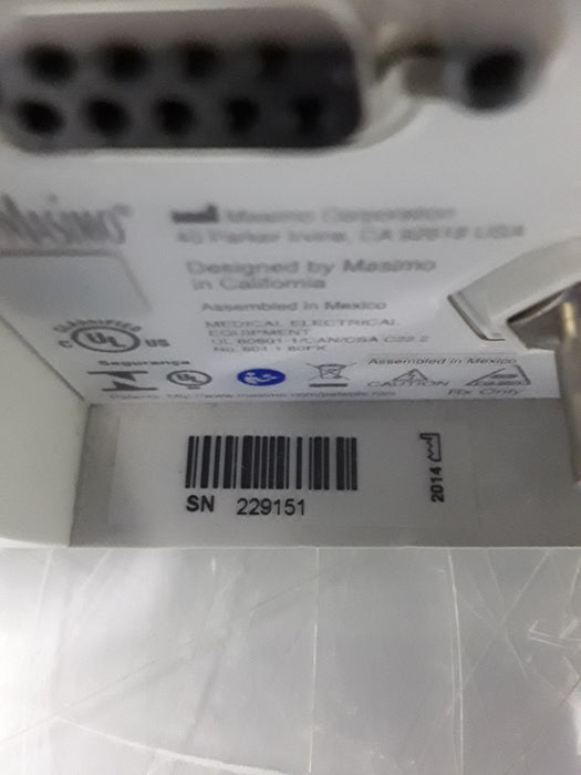 Masimo Masimo Radical 7 Pulse Oximeter w/ Base Patient Monitors reLink Medical