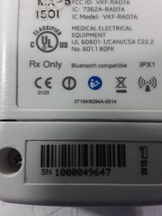 Masimo Masimo Radical 7 Pulse Oximeter w/ Base Patient Monitors reLink Medical