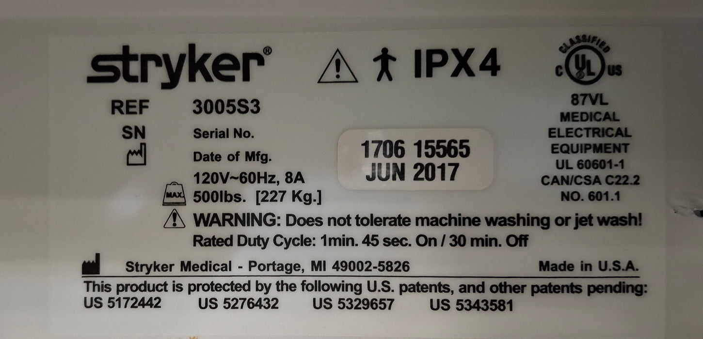 Stryker Stryker Secure III 3005 Hospital Bed Beds & Stretchers reLink Medical